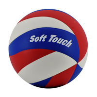 Bola Voli Tiup Laminasi Gravim Classics Biru dan Kuning, Bahan PVC/PU Ramah Lingkungan, Ukuran 5, Harga Terjangkau, untuk Latihan Profesional