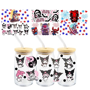 Calcomanías <span class=keywords><strong>de</strong></span> copa <span class=keywords><strong>de</strong></span> vidrio <span class=keywords><strong>de</strong></span> 16oz <span class=keywords><strong>de</strong></span> fábrica, pegatina <span class=keywords><strong>de</strong></span> corazón <span class=keywords><strong>de</strong></span> amor, envolturas <span class=keywords><strong>de</strong></span> transferencia UV DTF, calcomanías impermeables DIY, diseño <span class=keywords><strong>de</strong></span> dibujos animados - Product Image 5