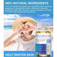 Produits de beauté pour femmes, capsules de Gluta pur avec collagène, antioxydant naturel, complément en gélules pour une peau saine