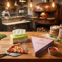 Boîte d'emballage alimentaire triangulaire de luxe au design élégant et personnalisé pour gâteaux, sandwichs, tartes, destinée aux magasins d'alimentation et aux pizzerias