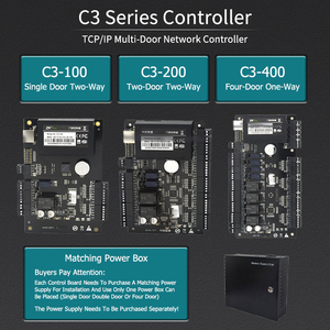 ZK-Teco C4-100/C4-200/C4-400 <span class=keywords><strong>4</strong></span>도어 잠금 컨트롤러 패널 TCP IP 위건드 26 접근 제어 시스템 RFID 근접 카드용 - Product Image 2