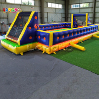 Terrain de football gonflable pour jeux aquatiques, pour enfants et adultes