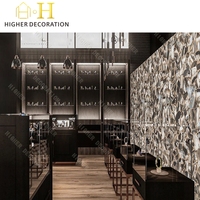 Vitrine d'exposition de montres personnalisée avec éclairage, design de comptoir pour boutique de montres
