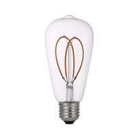 ST64 LED Ampoule à filament 85-265V ST64 LED Luminaires Ampoule ST64 LED Ampoule décorative