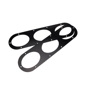 Difusor Trasero Universal de Aleación de Aluminio con Recortes para Escape para Modificación de Automóviles, Paquete de Dos - Product Image 3