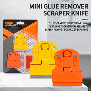 Mini Plastic Wall <b>Paper</b> Scraper Tool For Car Film Installation And Screen Cleaning With Blade - Product Image 5