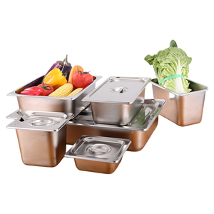 <span class=keywords><strong>Plaque</strong></span> Gastronorme en Acier Inoxydable Épaisse Européenne, <span class=keywords><strong>Plaque</strong></span> GN pour Glaces, Idéale pour les Salons <span class=keywords><strong>de</strong></span> Glaces et les Cantines - Product Image 3