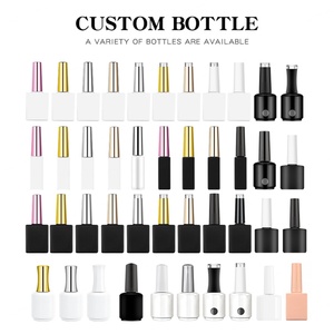 JTING Bouteille en verre rose pour vernis à ongles, conception personnalisée professionnelle, fournitures pour ongles OEM, créez votre propre logo de marque de vernis gel - Product Image 6
