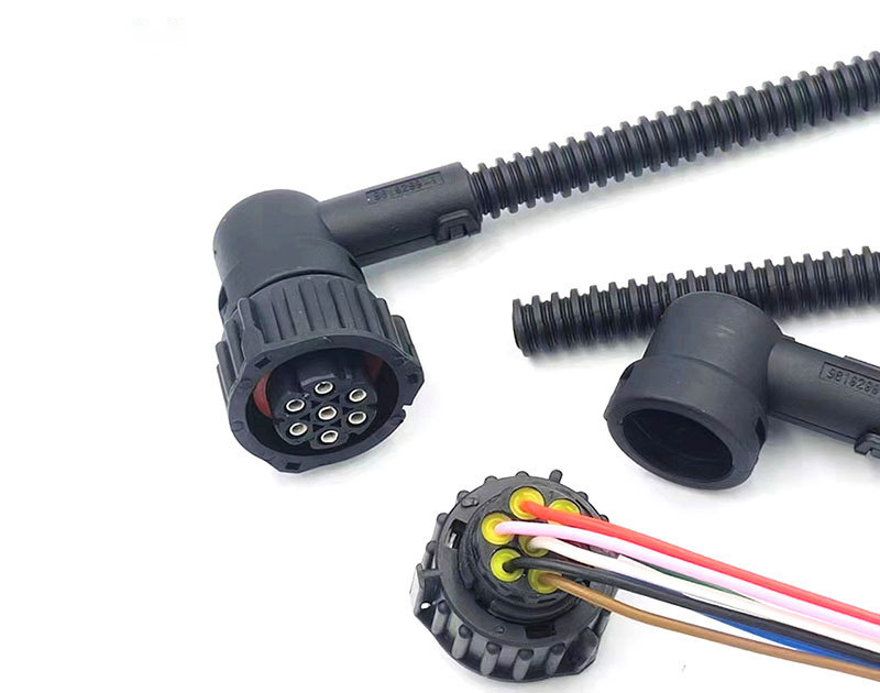 Заводской 967650-1 7-контактный провод для прицепа, задние фонари грузовика, соединительный кабель, настраиваемый провод для фары, жгут проводов для светового Индикатора