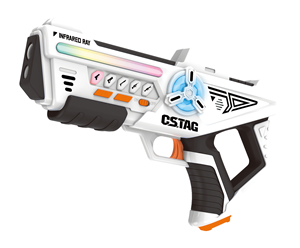 Recién llegado, juego de disparos con etiquetas láser infrarrojas recargables, 2 uds., juguetes con proyector <span class=keywords><strong>para</strong></span> niños a la venta - Product Image 4