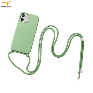 Bas quantité minimale de commande Multi Couleurs 360 Silicone Souple Bandoulière <span class=keywords><strong>Collier</strong></span> Téléphone Cas Pour iPhone 13 14 15 Pro Max - Product Image 1