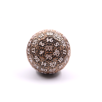 Nouveauté Durable D100 métal Dragon échelles 100 faces divertissement jeu de société dés mdn dés