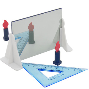 Plane Mirror Imaging Experiment Apparatus J25010 Half-Reflecting Mirror Optical Experiment Equipment <b>Physics</b> Teaching Instrument - Product Image 2