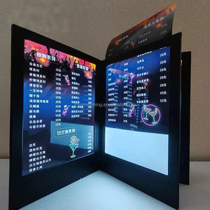 Richshining Customizable logo Foldable LED Illuminated <strong>Menu</strong> Suitable for Bars Nightclubs KTVs Restaurants and Parties - Product Image 4