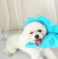 Supermarkt Commerciële Aankoop Keukenreiniging Schrobber Honden Katten Afwashandschoenen Silicone Opvouwbaar Luxe Voorraad Huisdierbad