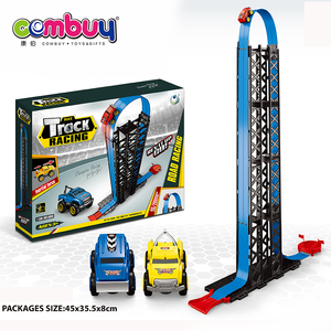 Ensemble de jeu de piste, ensemble de jouets de course pour enfants, voiture à inertie sur rail - Product Image 3