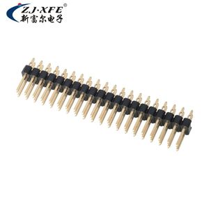 หัวต่อพินชุบทองแบบตัวผู้ ระยะพิทช์ 2.54 มม. แบบสองแถว พร้อมตัวดันออก สำหรับ PCB แบบ DIP ตรง - Product Image 5