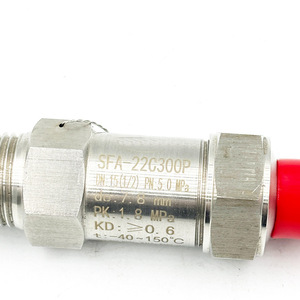 Válvula de seguridad Shanghai Fenghong Sfa 22C300P de 1/2 pulgada para alivio de presión de gas para uso industrial en refrigeración - Product Image 2