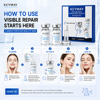 Sérum Visage au Cuivre Peptidique en Poudre Lyophilisée – Kit Soin Hydratant, Soutien de la Barrière Cutanée, Raffermissant et Éclatant – Essence Faciale OEM