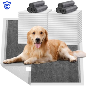 Almohadillas de Entrenamiento para Perros Desechables, Super Absorbentes, Impermeables, con Carbón Activado, Anti-Fugas, de 6 Capas, Ecológicas - Product Image 1