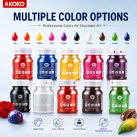 Colorant Alimentaire Naturel Biologique Comestible en Poudre Soluble dans l'Huile pour Décoration de Gâteaux, Pigment de Qualité Alimentaire Jetable 15g pour Mousse
