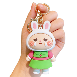 <span class=keywords><strong>Porte</strong></span>-clés personnalisés : Créez votre propre logo, dessin animé, caoutchouc, acrylique, PVC, silicone, Sailor Moon - Product Image 1