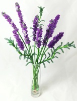 Bouquet de fleurs artificielles perlées pour décoration de mariage, fête, jardin, boutique et maison