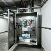 Ensemble complet de panneaux de commande ATS, boîte de distribution d'énergie, commutateur de transfert automatique, équipement de distribution d'énergie pour les usines de transformation
