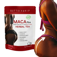 OEM pour l'amélioration des hanches et des fesses : Tisane aux herbes chinoises pour des fesses plus volumineuses, en sachet et en boîte