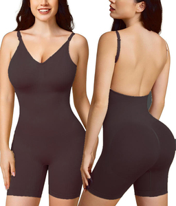 <b>Body</b> <b>Shaper</b> High Compression Wire Free Seamless Curvy Figure Undergarment Shapewear Bodysuit for <b>All</b> Day <b>Body</b> Contouring - Product Image 5