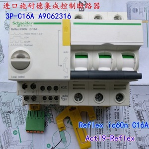 Interruptor de Circuito Integrado Actl9-Reflex A9C62316 3P C16A IC60N 50/60 Hz, Relé de Plástico en Caja Moldeada - Product Image 4