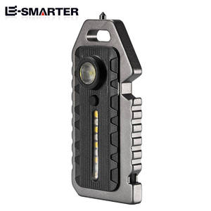 Edc-Mini lampe de poche étanche Cob USB <span class=keywords><strong>rechargeable</strong></span> pour porte-clés de camping - Product Image 3