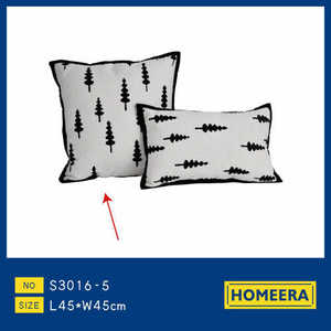 ปลอกหมอนโพลีเอสเตอร์ขนาด45X45ซม. หมอนอิงตกแต่งลวดลายต้นไม้ปักสำหรับห้องนั่งเล่นตกแต่งบ้านสำหรับคริสต์มาส - Product Image 1