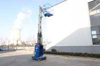 Plateforme élévatrice électrique en acier Berui AMWP11 7100, hauteur de travail maximale de 10,65 m pour les travaux de construction et de réparation