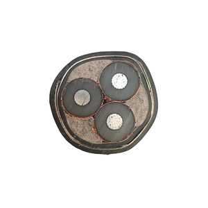 Điện áp thấp 4 lõi cáp PVC 10mm 16mm 25mm 50mm 16mm2 50mm2 3 giai đoạn bọc thép ngầm đồng - Product Image 6