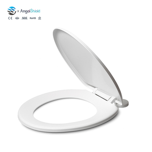 Customizable <strong>Wooden</strong> <strong>Toilet</strong> Lid Decorative Printed Wood-Grain WC <strong>Seat</strong> Cover Wood <strong>Toilet</strong> <strong>Seat</strong> with Soft Close Quick-Release Hinges - Product Image 2