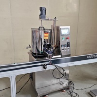 Machine automatique de chauffage, mélange et remplissage de baumes à lèvres, petite machine de chauffage, mélange et remplissage de rouges à lèvres et baumes à lèvres, cosmétiques à vendre