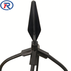 Obélisque de jardin en métal, treillis pour roses, support pour plantes grimpantes en pot, fleurs et vigne - Product Image 5