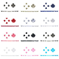Kit complet de boutons gauche, droit, Start, D-Pad et Volume pour console de jeu PSP 1000 – Accessoires de remplacement