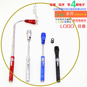 ไฟฉายอลูมิเนียมอัลลอยด์ 3LED แบตเตอรี่ AAA แสงสีขาว เครื่องมือตรวจสอบงาน - Product Image 3