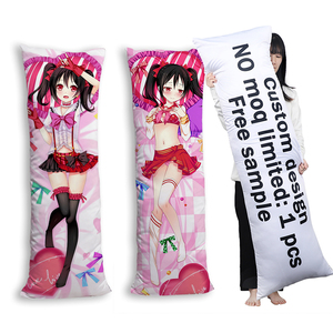 Funda de Cojín Dakimakura con Personaje de <span class=keywords><strong>Anime</strong></span>, Diseño Personalizado con Impresión Digital de Mujer Sexy - Product Image 4