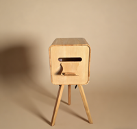 Cabine photo Zhenying ZYZK à succès avec impression en libre-service, connectivité USB et capacité de charge de 50 kg pour événements festifs