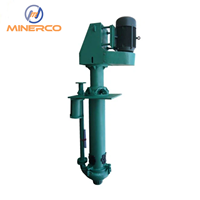 Pompe à boue verticale à conception cantilever avec turbine à haute teneur en chrome pour les résidus miniers