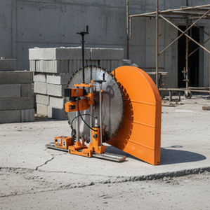 Machine de découpe de rainures murales entièrement automatique de 1200 mm, machine de découpe de murs en béton, machine à scier les murs en béton - Product Image 5