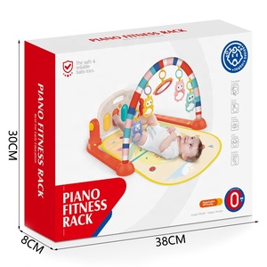 <span class=keywords><strong>Tapis</strong></span> d'éveil <span class=keywords><strong>interactif</strong></span> pour bébé avec piano à pédale, lumières et sons colorés, <span class=keywords><strong>tapis</strong></span> de jeu sensoriel pour nourrissons et nouveau-nés - Product Image 4