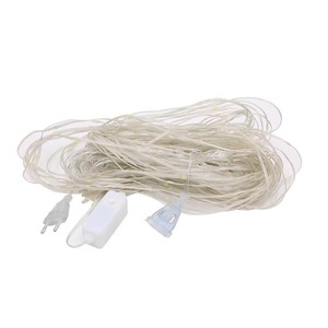 Guirnalda de Luces LED de PVC con Efecto de Flujo de Agua, Luz Blanca Cálida, Alimentación CA, 8 Modos (<span class=keywords><strong>Multicolor</strong></span>), para Fiestas, Añade un Toque Romántico - Product Image 3