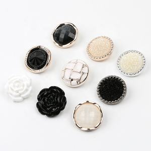 Marguerite vintage métal tige d'or creux bâton <span class=keywords><strong>chank</strong></span> boutons couture avec 2 3 4 quatre trous pour uniforme manteau blaze costume vêtements - Product Image 5