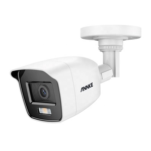 ANNKE 1080P HD for Home Surveillance TVI <b>Camera</b> ColorPro Smart Dual Light Security 2.8mm Lens CCTV 130dB IP66 Analog <b>Camera</b> - Product Image 1
