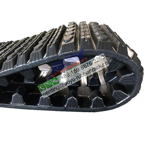 Cadena de Goma de Repuesto para Excavadora Cat 257/257B/257D, <span class=keywords><strong>Número</strong></span> de Artículo 3258624, 381x101.6x42 - Product Image 1