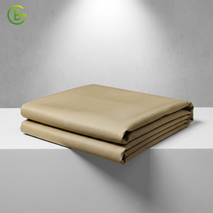 Tissu de travail en coton de qualité supérieure, certifié GRS ISO 9001, en fil peigné, anti-boulochage, durable, pour vêtements de sécurité - Product Image 1
